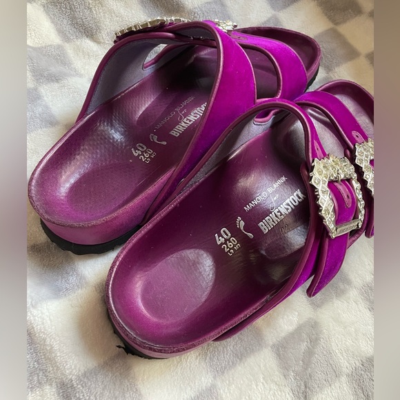 Birkenstock x Manolo Blahnik Arizona sandals used - Picture 4 of 12